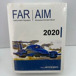 FAR AIM 2020 Federal Aviation Reg Aeronautical Information Manual NEW Sealed